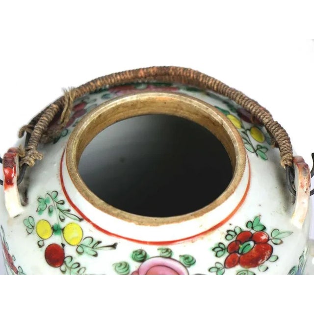 Antique Chinese Porcelain Teapot For Sale - Image 6 of 8