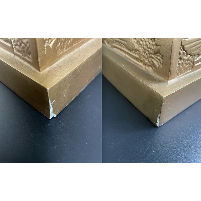 Vintage Large Bust of Queen Nefertiti For Sale - Image 11 of 12