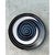 Mid-Century Modern Vintage Monumental Black and White Spiral Ceramic Plate For Sale - Image 3 of 12