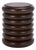 Anatoly Round Accent Table in Brown For Sale
