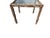 Wood Vintage Carved Faux Bois Mid Century Side Table Hollywood Regency Carved Wood For Sale - Image 7 of 16