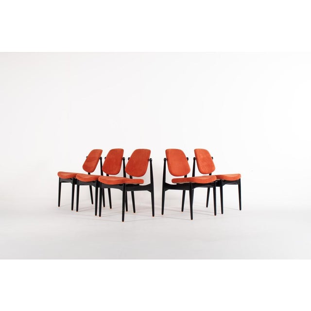 Vintage Chairs by Arne Vodder for France & Son, 1960, Set of 5 For Sale - Image 13 of 17