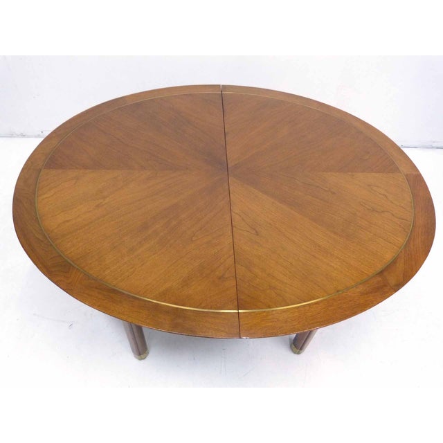 Baker Far East RoundtoOval Dining Table Chairish