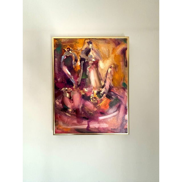 Orange Still Life Painting by Mark Vincent Gray For Sale - Image 8 of 13