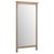 Organic clean-lined oak frame full length floor mirror with softly rounded details. This versatile floor mirror makes a...
