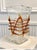 A striking and rare example of mid-century Italian Murano art glass, designed by Fulvio Bianconi for Mazzega in the 1960s....