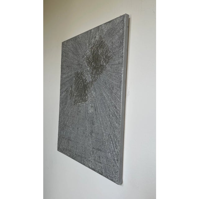 Abstract Luna Original Painting by Cathe Hendrick For Sale - Image 3 of 3