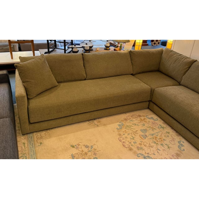 Crate & Barrel Gather Sectional Sofa For Sale - Image 9 of 12