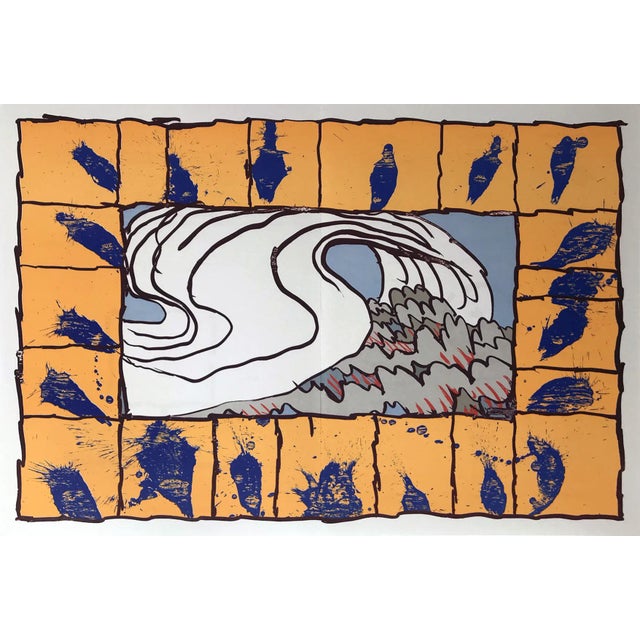 Contemporary 1981 Lithograph DM5247d Derriere Le Miroir For Sale - Image 3 of 3