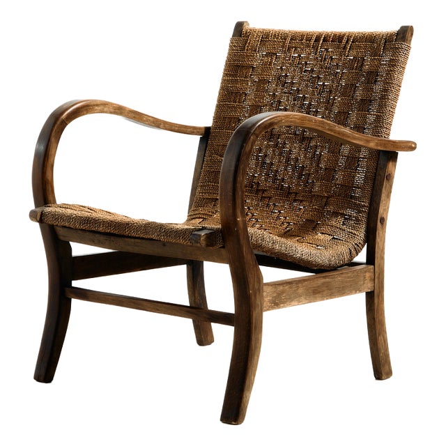 Beech Armchair from Erich Dieckmann, 1960s For Sale