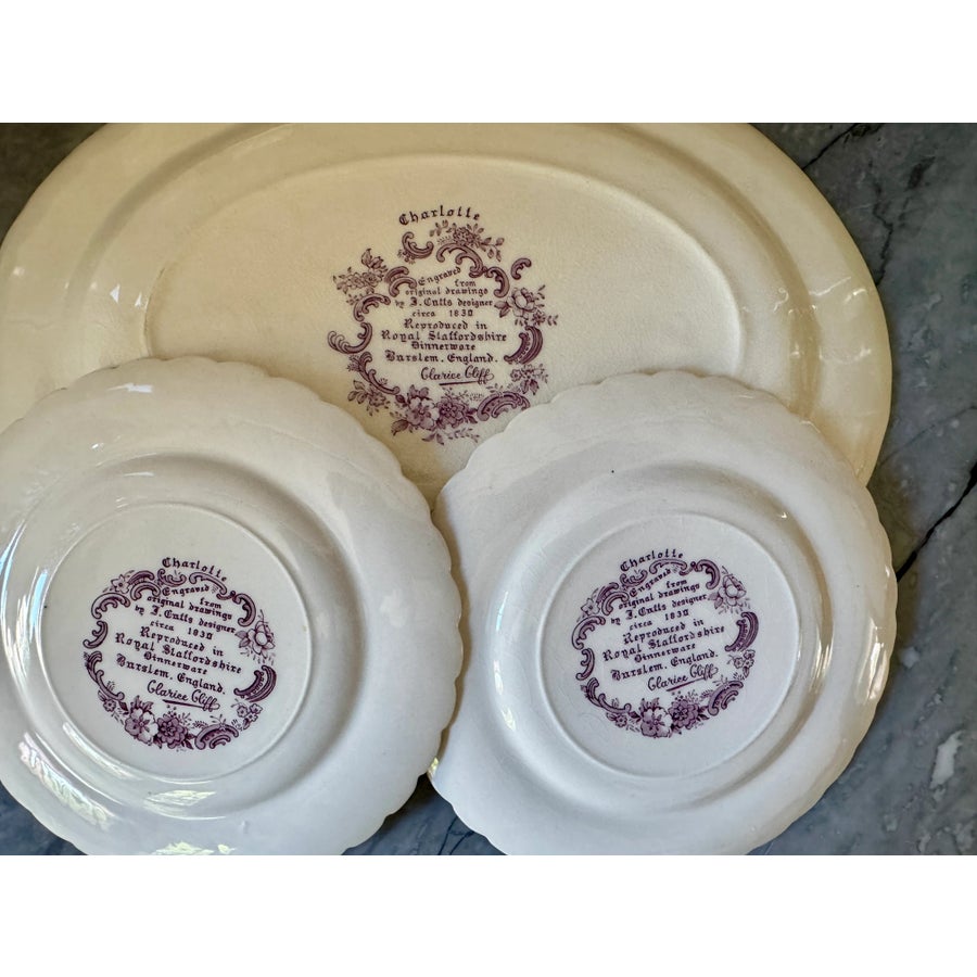 Late 19th Century Royal Staffordshire Clarice Cliff 