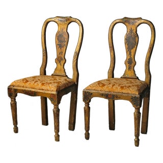 Antique European Fancy Chairs - A Pair For Sale