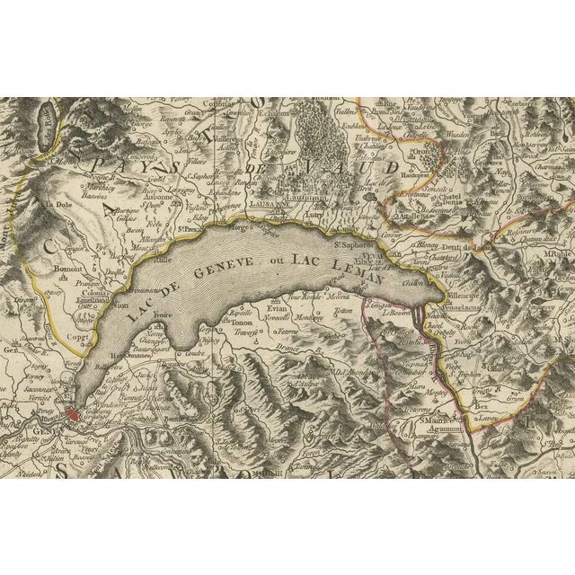Map of the Thirteen Cantons, 1778 For Sale - Image 9 of 14