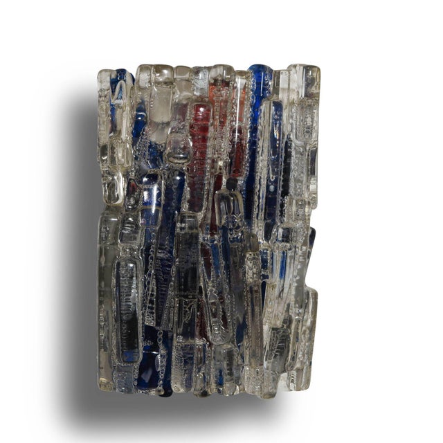 Mid-Century Modern Mid-Century Claus Bolby Acrylic Wall Sconce For Sale - Image 3 of 7
