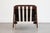 Wood Walnut Lounge Chairs by Edmond J. Spence, C. 1950s For Sale - Image 7 of 10