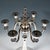 Art Nouveau 6-Flame Silver Candelabra attributed to J.C. Klinkosch, Vienna, 1900s, Set of 2 For Sale - Image 4 of 11