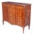 Fine Louis XVI Tulipwood Marquetry Cabinet with Rouge Marble Top, 1780 For Sale