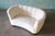 Flemming Lassen 1940s Danish White Sheepswool Banana Sofa After Flemming Lassen For Sale - Image 4 of 12