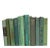 Transitional Decorative Books - Petite Vintage Boxwood Book Bundle - 1 Foot of Green Books For Sale - Image 3 of 3