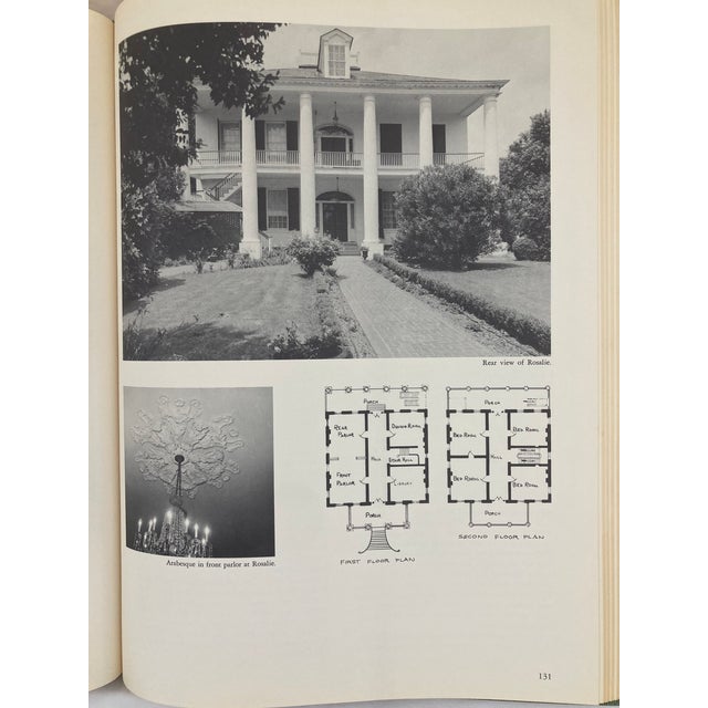 Ante-Bellum Homes of Natchez / an Oversized Vintage Coffee Table Book / 1970 For Sale - Image 12 of 13
