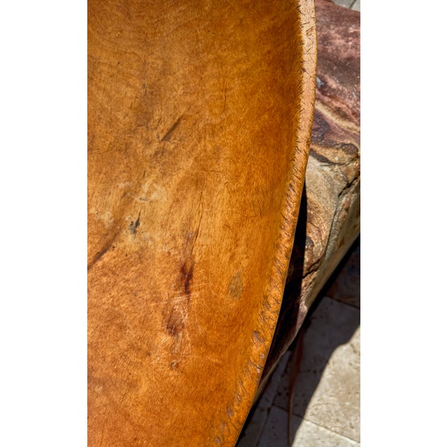 Antique Wooden Dough Bowl For Sale In Naples, FL - Image 6 of 6
