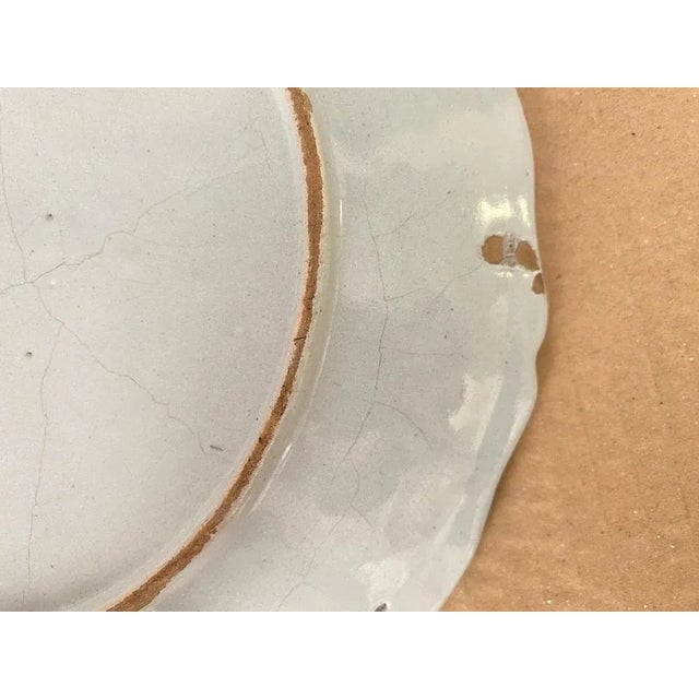 French Faience Dish, 19th Century For Sale - Image 9 of 11