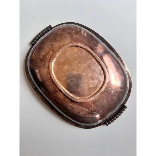 Metal Silver Bowl by Carl M. Cohr, Denmark For Sale - Image 7 of 8