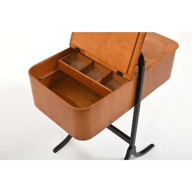 Wood Vintage Sewing Box by Soren Hansen for Fritz Hansen, 1933 For Sale - Image 7 of 13