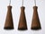 Mid-Century Modern Rattan Diabolo Pendant Lamps, 1960s, Set of 3 For Sale - Image 13 of 18