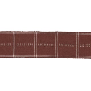 Schumacher Ayan Tape Trim In Terracotta For Sale