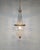 Bronze 1940's Italian Empire Revival "Sac E Perle" Crystal Basket Chandelier For Sale - Image 8 of 13