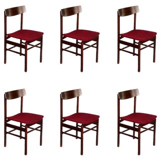 Rosewood Dining Chairs from Fratelli Reguitti, Set of 6 For Sale