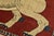 Yalameh Rug 3’4” X 5’2” Red Wool Vintage Traditional Hand-Knotted Carpet For Sale - Image 4 of 11