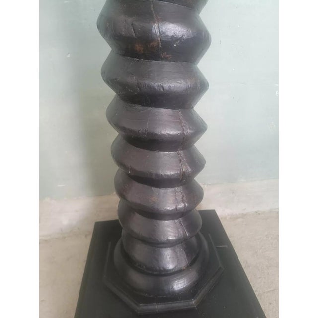 Lacquered Vase Column For Sale - Image 11 of 15