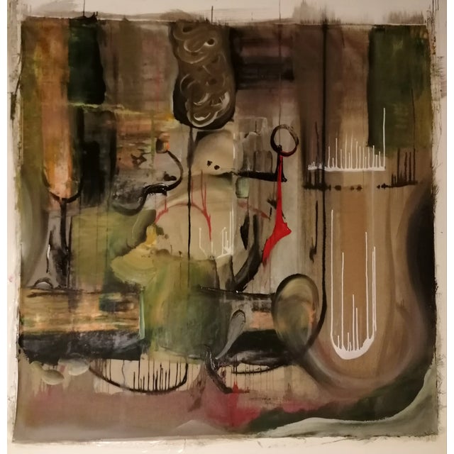 Stefano Mazzolini, Ardes, 2022, Oil & Acrylic on Canvas For Sale - Image 3 of 9