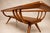 Brazilian Modern Coffee Table in Caviúna Wood & Glass, Giuseppe Scapinelli, Brazil, 1950s For Sale - Image 17 of 18