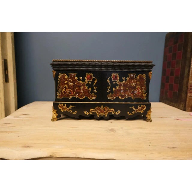 Mid 19th Century French Inlaid Tea Caddy For Sale - Image 11 of 11