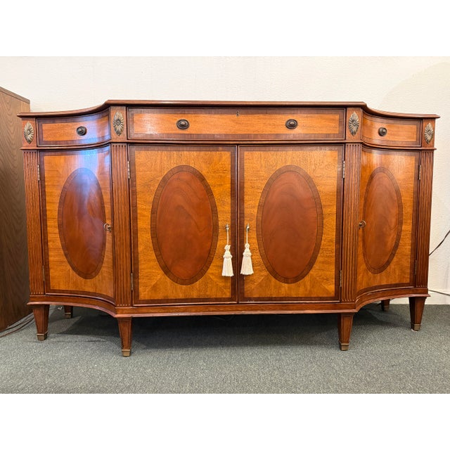 Italian Ethan Allen Newport Collection Easton Sideboard For Sale - Image 3 of 12