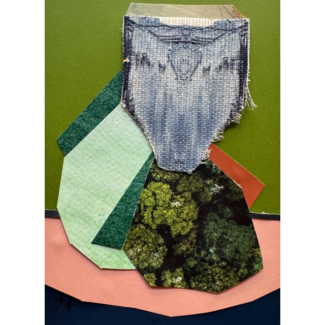 2020s "Pop Music 20" Original Mixed-Media Collage on Paper by Zac Woodiel For Sale - Image 5 of 9