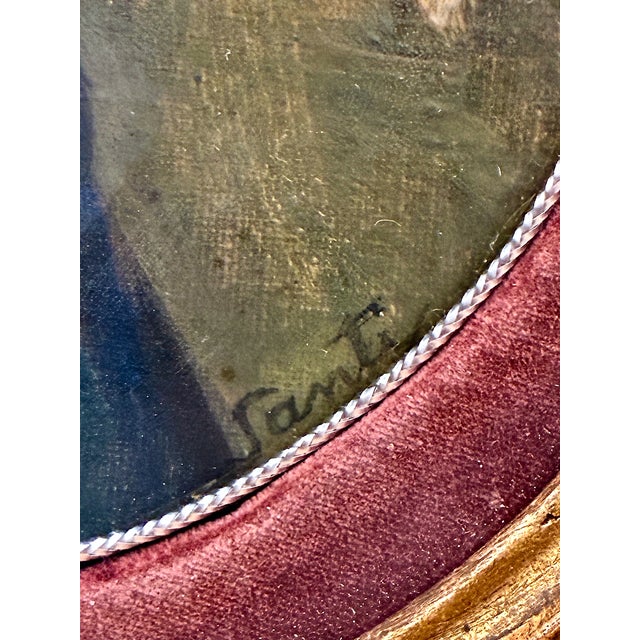 Pair of “Old World” Elder Portraits in Giltwood Frames For Sale In San Francisco - Image 6 of 8