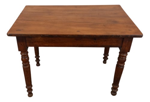 Walnut Bistro Table, 1920s