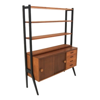 Scandinavian Teak Secretary, Sweden, 1960s For Sale