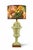 1950s Table Lamp with Green Fruits from Manises, 1950s For Sale - Image 5 of 5