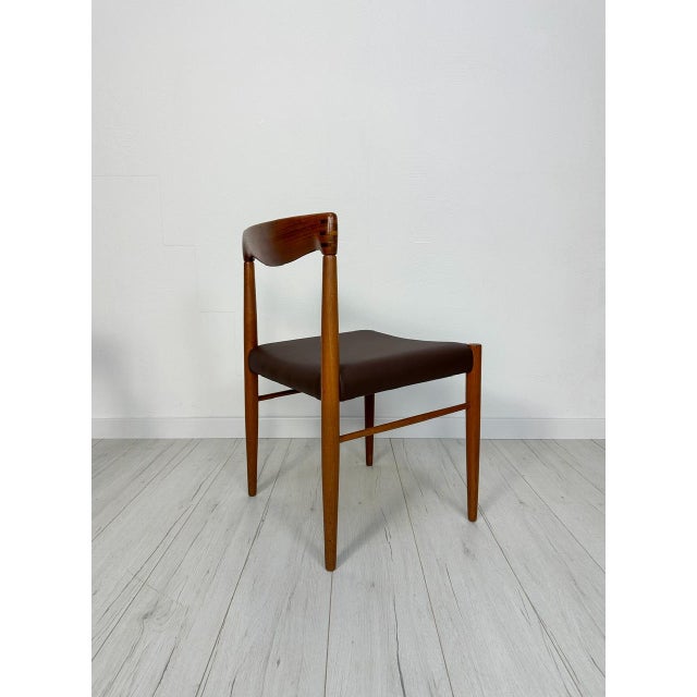 Vintage Danish Teak Dining Chairs by H.W. Klein for Bramin, 1960s, Set of 6 For Sale - Image 4 of 17