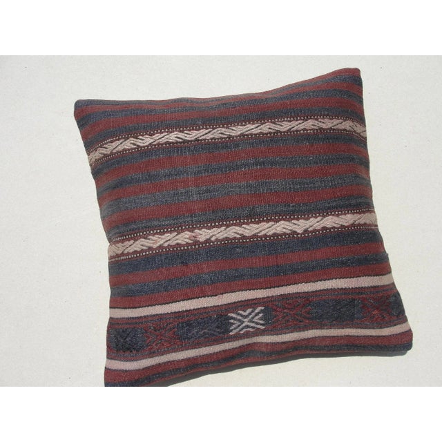Art Deco 1970s Kilim Pillow Cover For Sale - Image 3 of 11