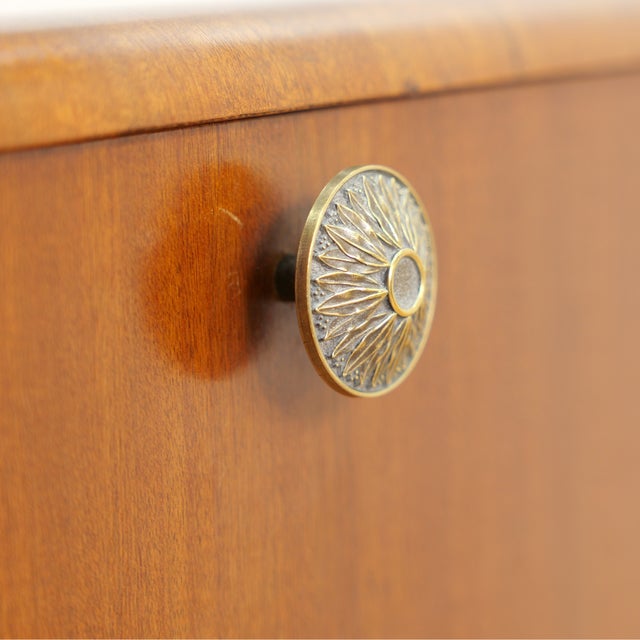 C10 - Vintage 1960s English Liquor Cabinet For Sale - Image 10 of 11