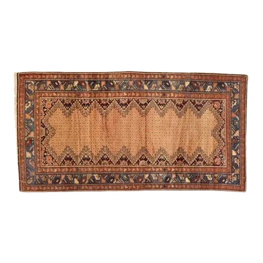 1930s Antique Persian Malayer Rug For Sale