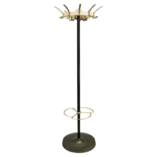 Mid-Century Coat Rack, Vienna, 1950s For Sale