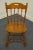 Ethan Allen Set of 4 Ethan Allen Heirloom Nutmeg Maple Colonial Spindle Back Dining Side Chairs 10-6002 For Sale - Image 4 of 13