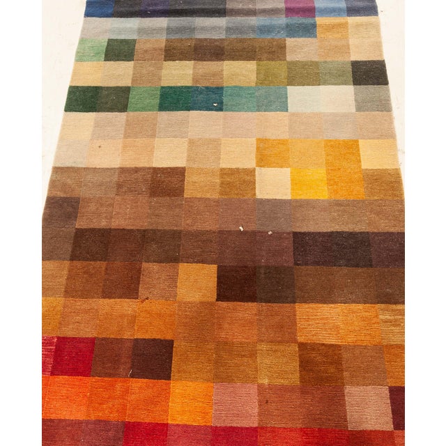Textile Modern Multi Color Pile Rug by Doris Leslie Blau For Sale - Image 7 of 8